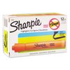 Sharpie Tank Style Highlighters, Orange Ink, Chisel Tip, Orange Barrel, PK12 25006